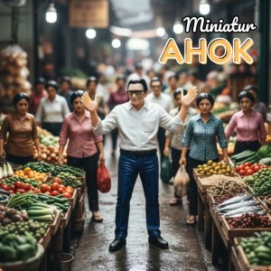 Miniatur Figur Ahok