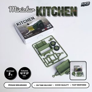 Miniatur Rakit Kitchen