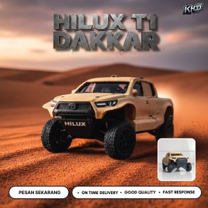 Mainan Rakit Mobil Hilux T1 Dakkar