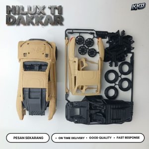 Mainan Rakit Mobil Hilux T1 Dakkar