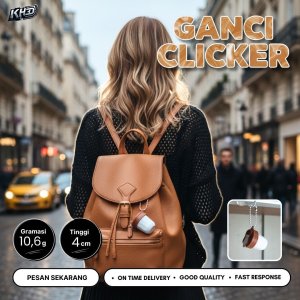 Gantungan Kunci Clicker Gelas Kopi