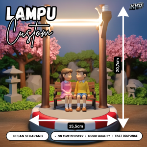 Pajangan Lampu Custom
