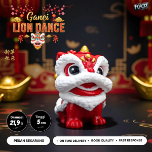 Gantungan Kunci Barongsai Duduk