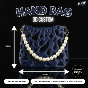 Hand Bag Custom Keren Dark Blue