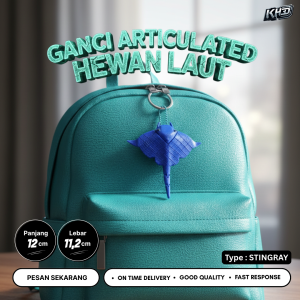 Ganci Articulated Hewan Laut (Pari Manta)