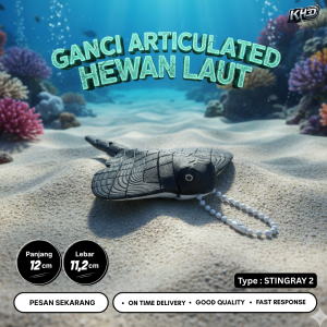 Ganci Articulated Hewan Laut (Sting Ray)
