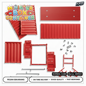 Normal Cube Container (Belum Dirakit)