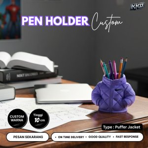 Pen Holder Custom (Type:Puffer Jacket)