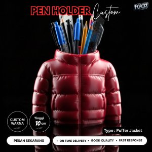 Pen Holder Custom (Type:Puffer Jacket)