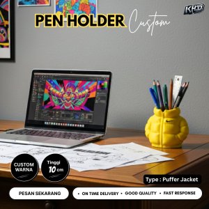 Pen Holder Custom (Type:Puffer Jacket)