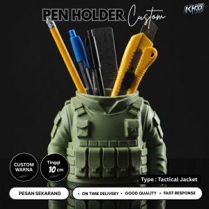 Pen Holder Custom (Type:Puffer Jacket)