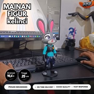 Mainan Figur Kelinci
