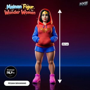 Mainan Figur Wonder Women