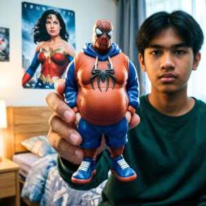 Mainan Figur Spiderman