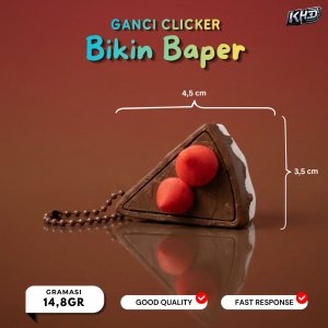 Ganci Clicker Kue Dark Chocolate
