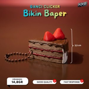 Ganci Clicker Kue Dark Chocolate