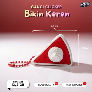 Ganci Clicker Kue White Cream