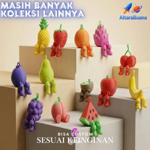 Gantungan Kunci Berbentuk Buah buahan