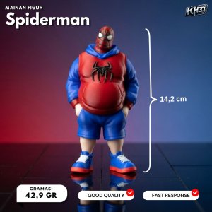 Miniatur Figur Spiderman Kecil