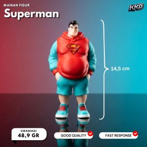 Miniatur Figur Superman Kecil