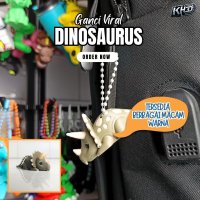 Gantungan Kunci Dinosaurus Dua Warna