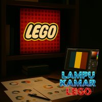 Lampu Kamar Lego